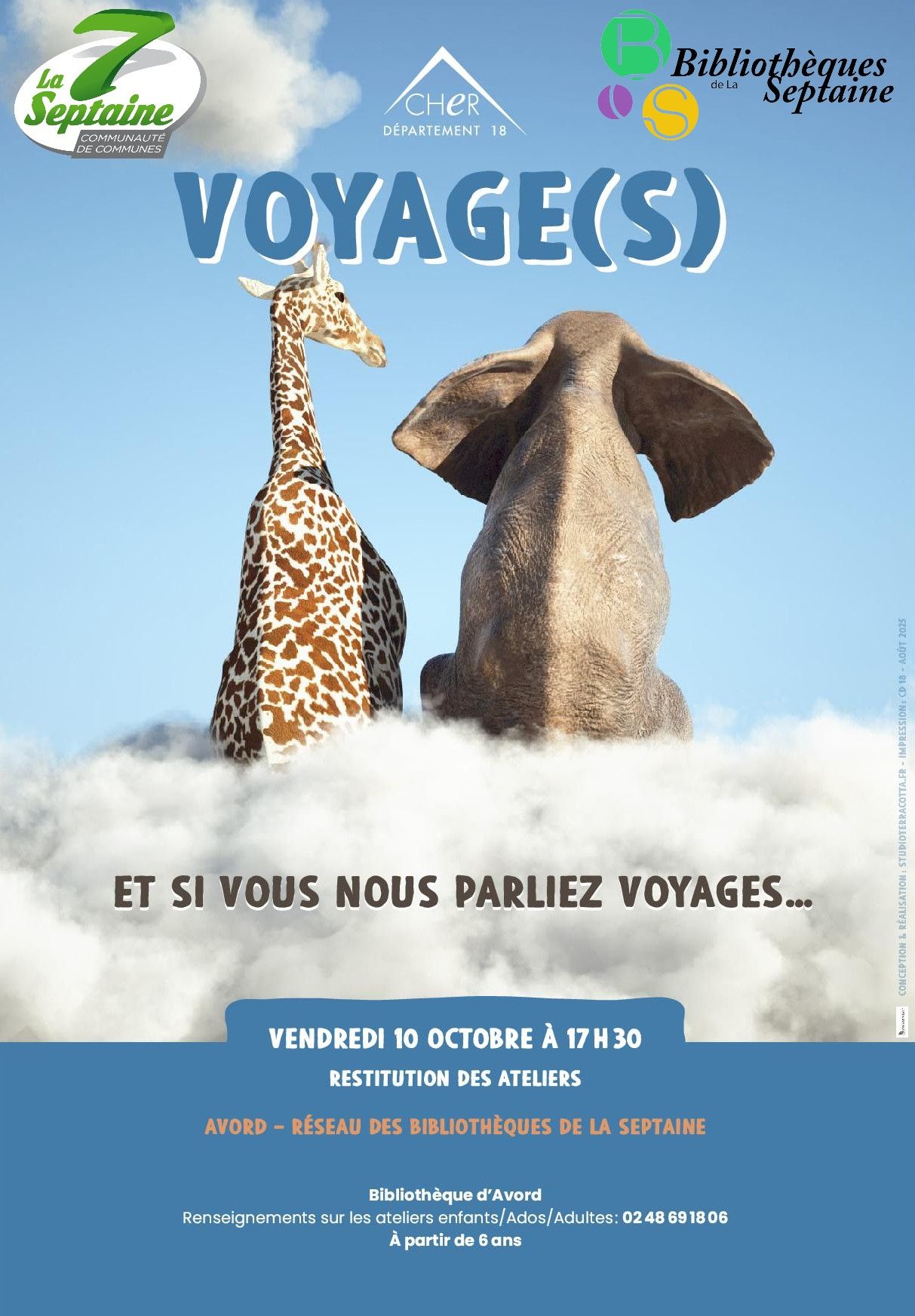 Avord Animations Voyages Restitution des ateliers